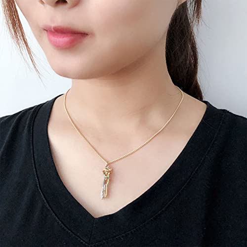 Taouzi Female Friendship Necklace Female Best Friend Friendship Gift Female Graduation Gift Female Friend Birthday Gift Couples Pendant Necklace for Women