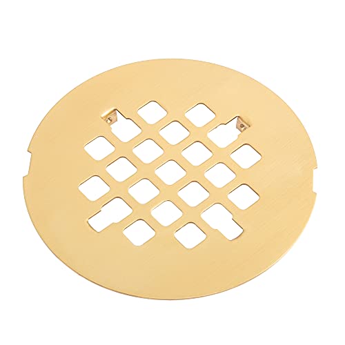 Artiwell 4-1/4” OD Snap-in Shower Drain Cover, Round Shower Drain Strainer Grid, Replacement Cover, Designed for Long-Lasting