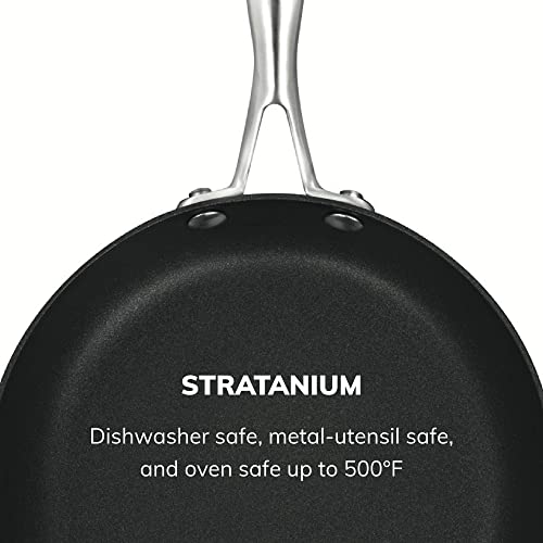 Scanpan Professional 8” Fry Pan - Easy-to-Use Nonstick Cookware - Dishwasher, Metal Utensil & Oven Safe - Made in Denmark