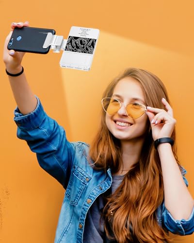 Rechargeable LED Selfie Light for Phone - Clip-On iPhone Light with 3 Modes, Rechargeable Camera Light for Phone Photography, Vlog, TikTok, Video Conferencing
