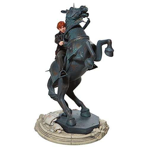Enesco Harry Potter Ron Weasley on Horse Chess Piece Figurine, 12.5 Inch, Multicolor