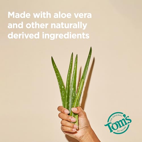 Tom’s of Maine Clean Coast Natural Deodorant for Men and Women, Aluminum Free, 3.25 oz (Pack of 2)