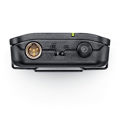 Shure BLX188/CVL UHF Wireless Microphone System - Perfect for Interviews, Presentations, Theater - 14-Hour Battery Life, 300 ft Range | Includes (2) Lavalier Mics, Dual Channel Receiver | H8 Band