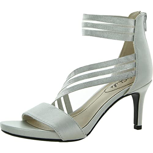 LifeStride Womens Mystique Strappy Dress Sandal Black 8.5 W