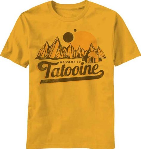 STAR WARS T-Shirt New Tatooine, Royal, Small