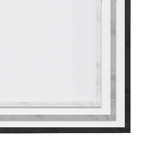 Stupell Industries Soft Cottage Florals Black Framed Giclee Art Design by Incado
