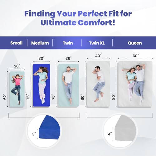 Matrix Cell Memory Foam Camping Mattress Pad - CertiPUR-US Roll Up Mattress - Car Foldable Floor Mat for Adults - Sleeping Pad Guest Bed - Portable Travel Cot Pad - Camp Bed Roll