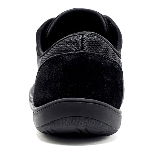 HOBIBEAR Wide-Toe-Box Barefoot Shoes for Mens Womens Minimalist Breathable Trail Running Walking Shoes Light Gray 14 Wide Women/13 Wide Men