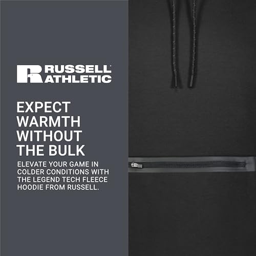 Russell Athletic Legend Tech Fleece Hoodie Black S