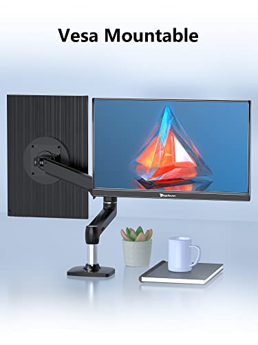 2.5K Portable Monitor, 17.3" QHD IPS Laptop Monitor, Dual USB C HDMI Second Computer Screen, VESA Gaming Display with 2 Speakers, Travel Monitor for Macbook Phone PS4/5 PC Phone Xbox Switch