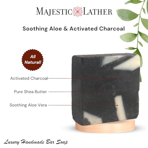 Majestic Lather Moroccan Vanilla Goats Milk Handmade Bar Soap