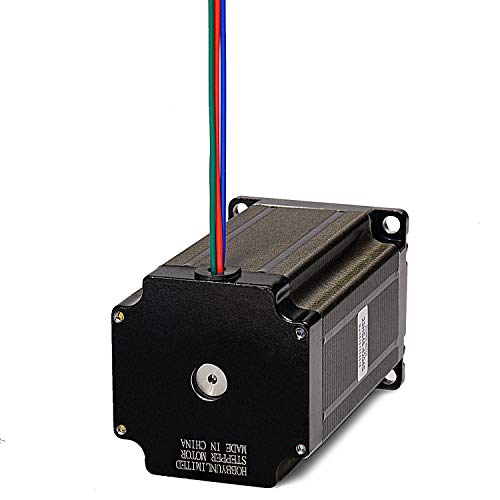 Nema 23 Stepper Motor 2.8A 1.9Nm (269oz.in) 76mm Length with 8mm Shaft for CNC Mill Lathe Route