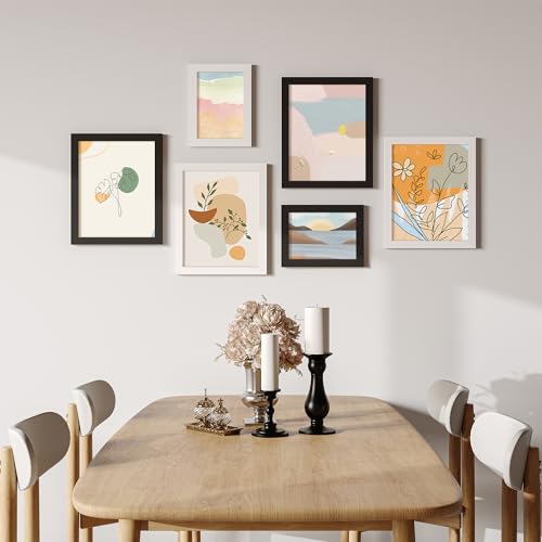 Picrit 14x22 Picture Frame, Photo Frame for Wall Mounting Display, Black