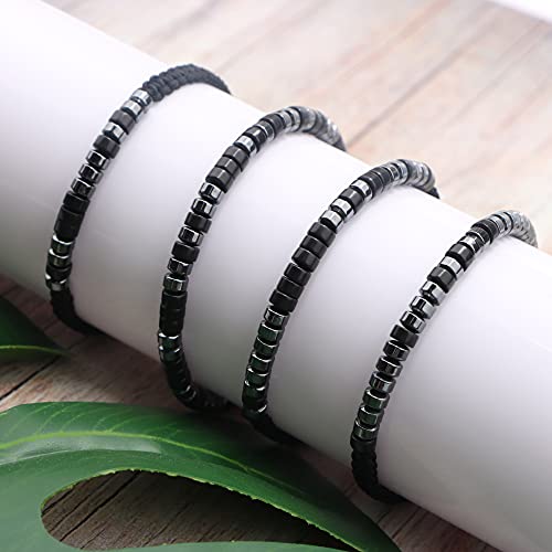 JoycuFF Follow Your Arrow Strand Inspirational Bracelets for Women Men Black Beads Morse Code Jewelry Funny Unique Female Friends Birthday Christmas Mothers Day Friendship Graduation Gifts