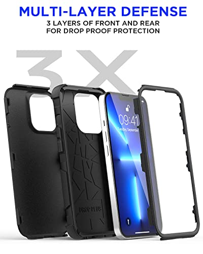 AICase Rugged Case for iPhone 13 Pro Max/12 Pro Max,Heavy Duty 3-Layer Pocket-Friendly Durable Military Grade Protection Shockproof/Drop Proof Protective Cover for iPhone 13 pro max/12 pro max 6.7”_6