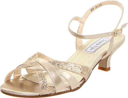 Touch Ups Women's Jane Heeled Sandal, Black, 8