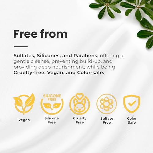 Herbishh Just Curls Vegan Shampoo and Conditioner + Deep Conditioner for Curly Hair Products Kit Enriched with Avocado & Coconut Oil for Dry Damaged, Wavy, Curly Hair Gift set for Women & Men
