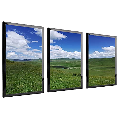 Medog 8x10 Picture Frame Black Display Pictures 8x10 Document Certificate Frames Wall Hanging Photo Frame 8x10 Picture Frame, Black, 1 Pack