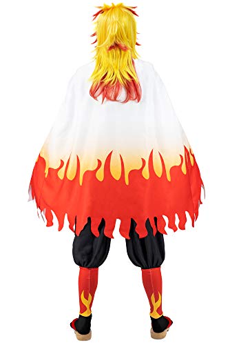 C-ZOFEK Cosplay Costume Anime Kimono Outfits Cardigan for Mens Uniform with Cloak Full Set Role Play
