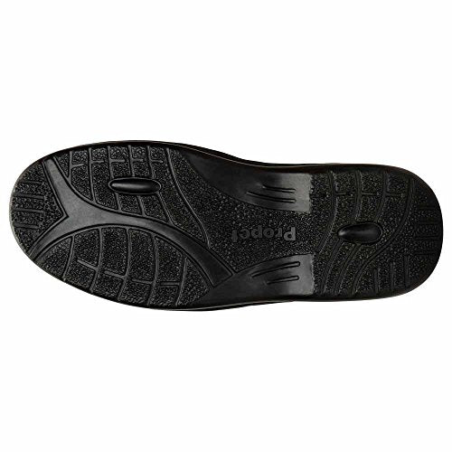 Propét Men's Villager Walker Oxford, Black Grain, 8.5 XX-Wide