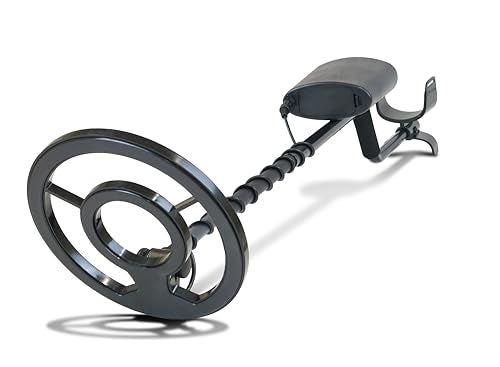 Bounty Hunter QSI Quick Silver Metal Detector, Black – Fully Automatic Ground Balance, 8-Inch Waterproof Coil, LCD Display, 4-Segment Digital Target ID & 3-Tone Audio Feedback