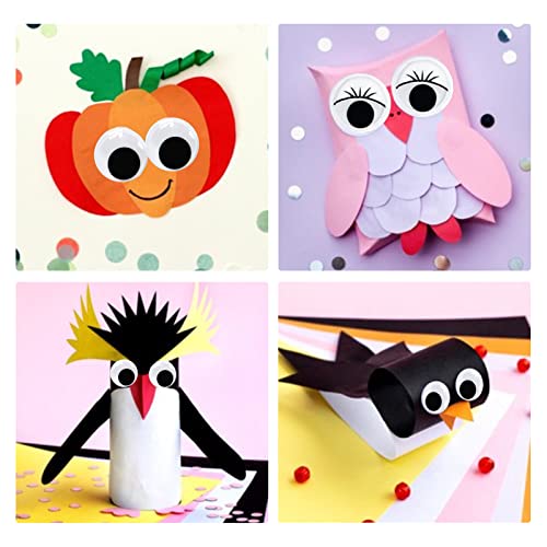 1330pcs Googly Eyes Self Adhesive for Crafts, Craft Sticker Wiggle Eyes with Multi Sizes for DIY