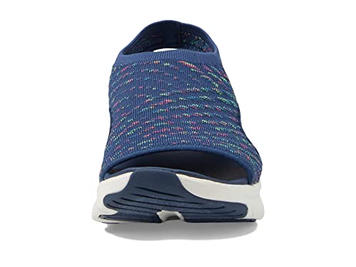 Skechers Women's Arch FIT-Catchy Wave, Navy Multi, 5
