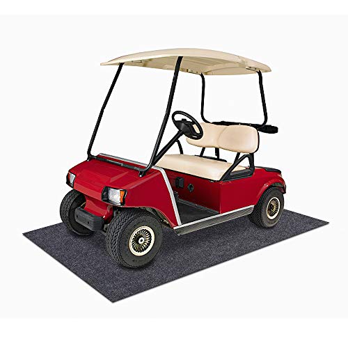 Sszhen Garage Floor Protection Mat,Reusable, Washable, Indoor Parking Mat-Premium Absorbent Oil Pad Contains Liquid (14'7" x 5'9")