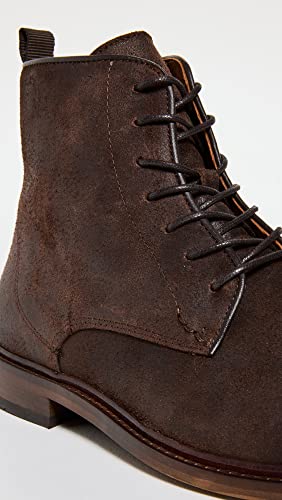 Shoe the Bear Men's Ned Waxed Suede Boots, Brown, 7 Medium US