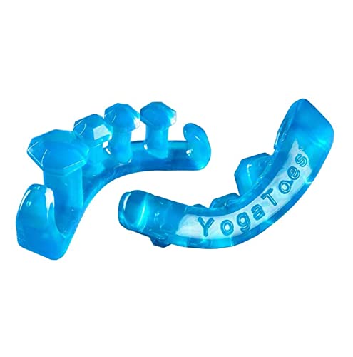 YogaToes GEMS: Gel Toe Stretcher & Separator - America’s Choice for Fighting Bunions, Hammer Toes (Small fits Shoe Sizes W: 7.5-11 / M: 7-10,) 1 Pair