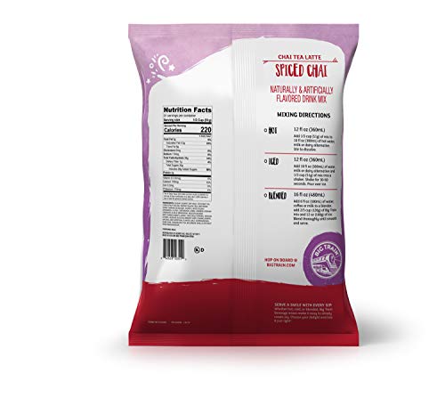 Big Train White Chocolate Latte Blended Ice Coffee Beverage Mix, 3.5 Pound (Pack of 1)