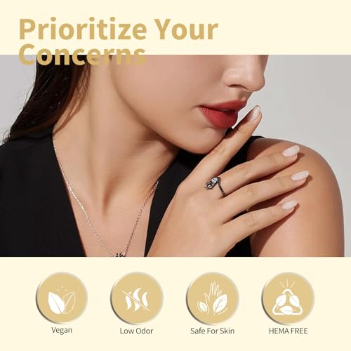 CANNI CC1 30Pcs 9ML Hema-free Gel Nail Polish Set, Black Pink Nude Red Blue Green Gel Polish Kit Color Soak Off LED Nail Gel Polish Set Nail Art Starter Manicure Salon DIY at Home