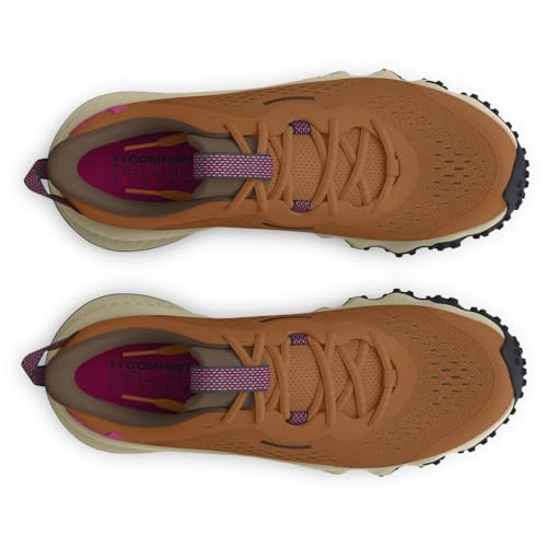 Under Armour Women's Charged Maven Trail, (103) Pewter/Anthracite/Nova Orange, 11, US