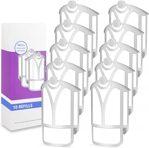 elvizam 10 Pack Refill Cartridge Kit Compatible with ZEVOM364 and Max Plug-in Light, Replacement Fit for ZEVO (10 Pack)