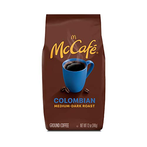 McCafe Colombian, Medium-Dark Roast Ground Coffee, 12 oz Bag