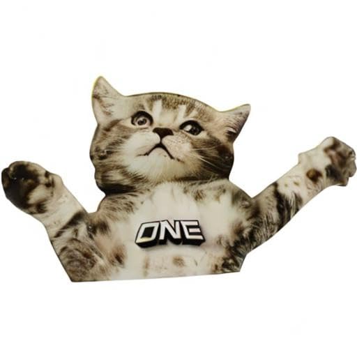 One Mfg Flying Cat Snowboard Stomp Pad 6" x 4" - Lightweight, Anti-Slip, Traction