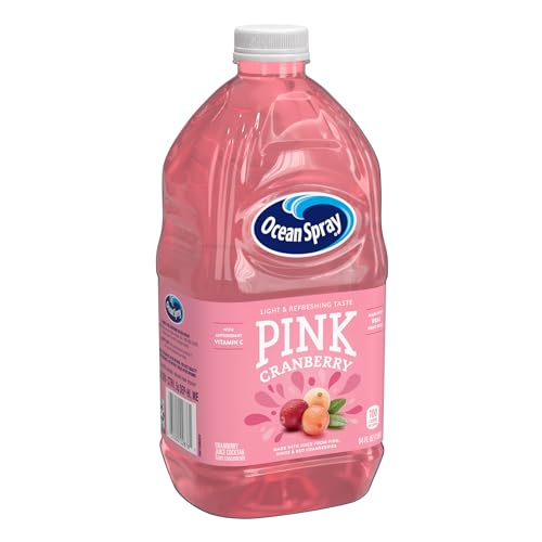 Ocean Spray® Pink Cranberry Juice Cocktail, 64 Fl Oz Bottle (Pack of 1)