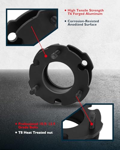 KAX 2" Front Leveling Lift Kit Fit for 2015-2022 Colorado/Canyon 2WD 4WD, 2 inch Suspensions Front Struts Spacer