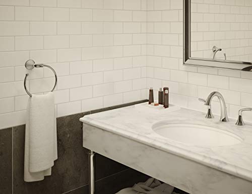 Symmons 553TR Elm Wall-Mounted Towel Ring in Polished Chrome