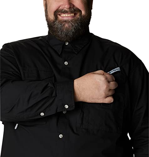 Columbia Men's Bonehead Tall Long Sleeve Shirt, White, 3XT