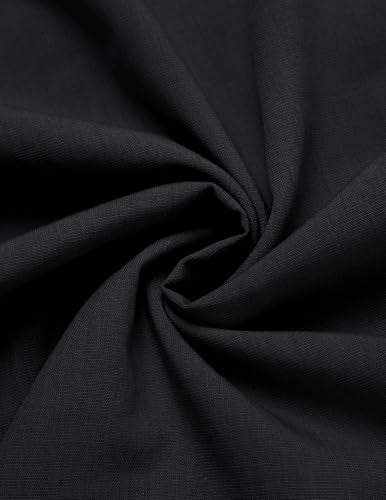 COOFANDY Men's Guayabera Premium Lightweight Embroidered Pleated Cuban Shirt Mexico Style Pink