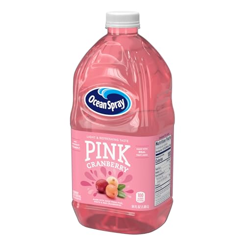 Ocean Spray® Pink Cranberry Juice Cocktail, 64 Fl Oz Bottle (Pack of 1)