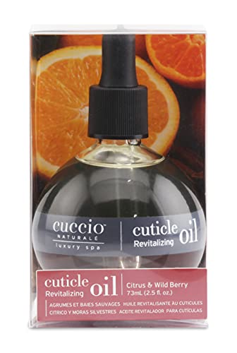 Cuccio Naturale Revitalizing Cuticle Oil - Hydrating Oil For Overnight Cuticle Repair - Remedy Damaged Skin And Thin Nails - Paraben And Cruelty-Free Formula - White Limetta And Aloe Vera - 2.5 Oz