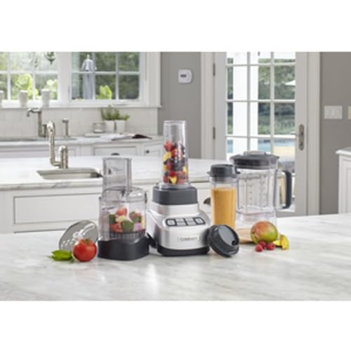 Cuisinart BFP-650GM Velocity Ultra Trio 1 HP Blender/Food Processor with Travel Cups, Gun Metal compact 9