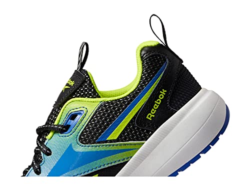 Reebok Boy's Durable XT Running Shoe, Vector Navy/Orange Flare/Always Yellow, 10.5 Little Kid