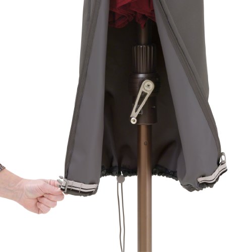 Classic Accessories Ravenna Water-Resistant 13 Foot Offset Patio Umbrella Canopy Cover, Patio Furniture Covers