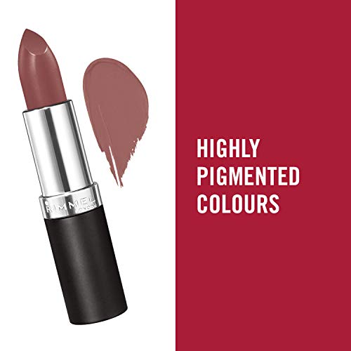 Rimmel Lasting Finish Lipstick - Up to 8 Hours of Intense Lip Color with Color Protect Technology and Exclusive Black Diamond Complex - 066 Heather Shimmer, .14oz