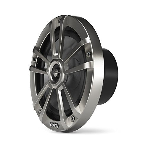 Infinity 622MLT Marine 6.5 Inch RGB LED Coaxial Speakers - Titanium