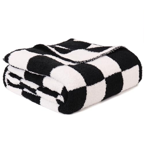 lifein Fall Throw Blanket for Couch-Soft Fuzzy Plush Fur Blanket,Cozy Fluffy Chunky Knitted Throw Blanket,Comfy Sherpa Blanket&Throws for Autumn,Bed,Sofa,Chair,Home Decor,Gift (50 * 60'',Brown)