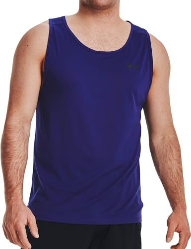 Under Armour Men's Tech 2.0 Tank Top, (468) Sonar Blue / / Black, Medium